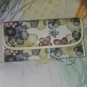 Floral To-go brush bag